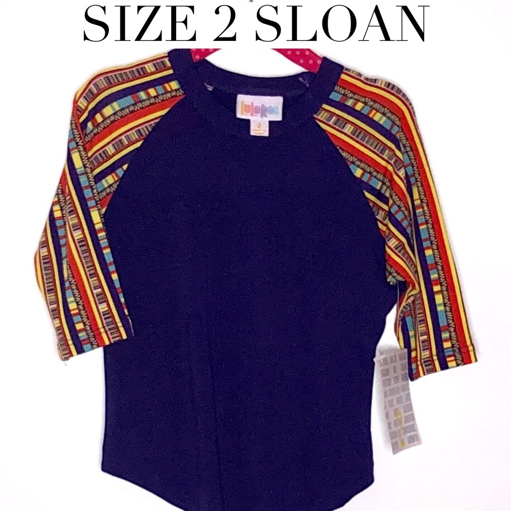 LuLaRoe Kids’ Sloan Baseball Tee